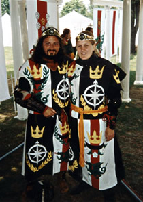 Photograph: Alasdair mac Fearghuis and Isabelle de la Montagna