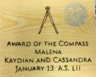 Compass, Award of the