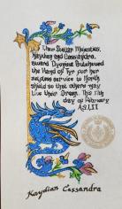 Hand of Tyr, Order of the