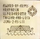 Award of Arms