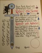 Black Griffin, Order of the