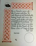 Hand of Tyr, Order of the