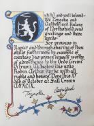 Ordo Circini Vitruvii [Order of Vitruvius' Caliper]