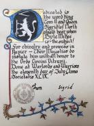 Ordo Circini Vitruvii [Order of Vitruvius' Caliper]