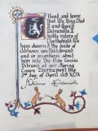 Ordo Circini Vitruvii [Order of Vitruvius' Caliper]