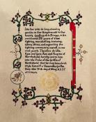 Griffin of Northshield, Order of the