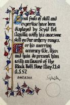 Black Bolt, Award of the