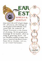 Black Flame, Award of the