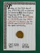 Ordo Circini Vitruvii [Order of Vitruvius' Caliper]