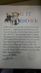 Cygnus, Award of the